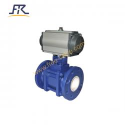 Pneumatic Ceramic Lined Ball Valve