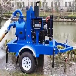 self priming water pump driven by diesel engine