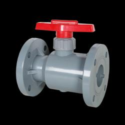 Heat Resistant Plastic CPVC Boddily Form Ball Valve