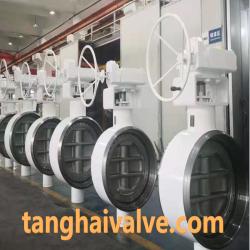 Triple eccentric butterfly valve (TH-BTV-TE)