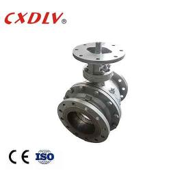 Flange Ends RB Trunnion Type Ball Valve 600lb PN16 Side Entrance