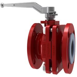 PFA FULL LINED BALL VALVE